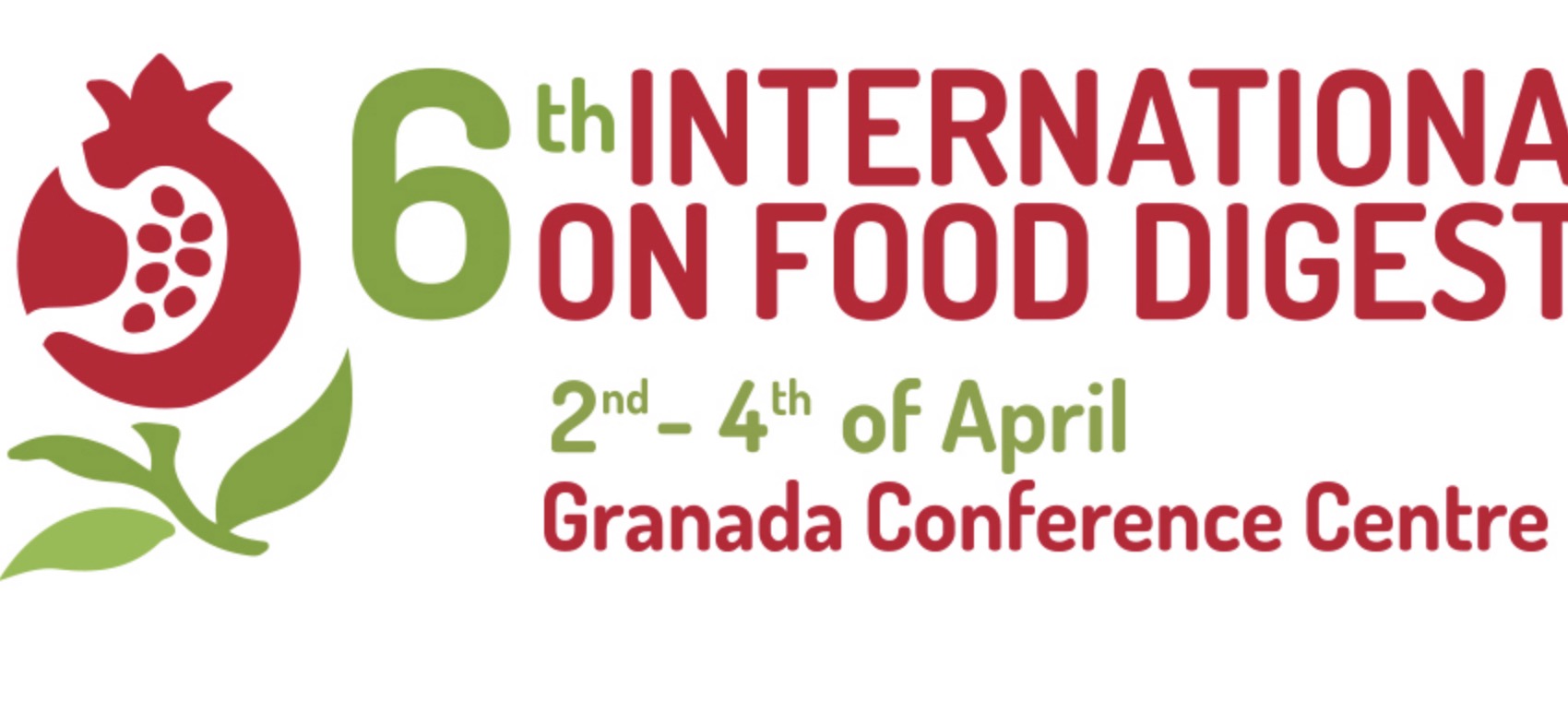 6ª Conferencia Internacional sobre Digestión de los Alimentos. 2-3-4 abril (Granada)