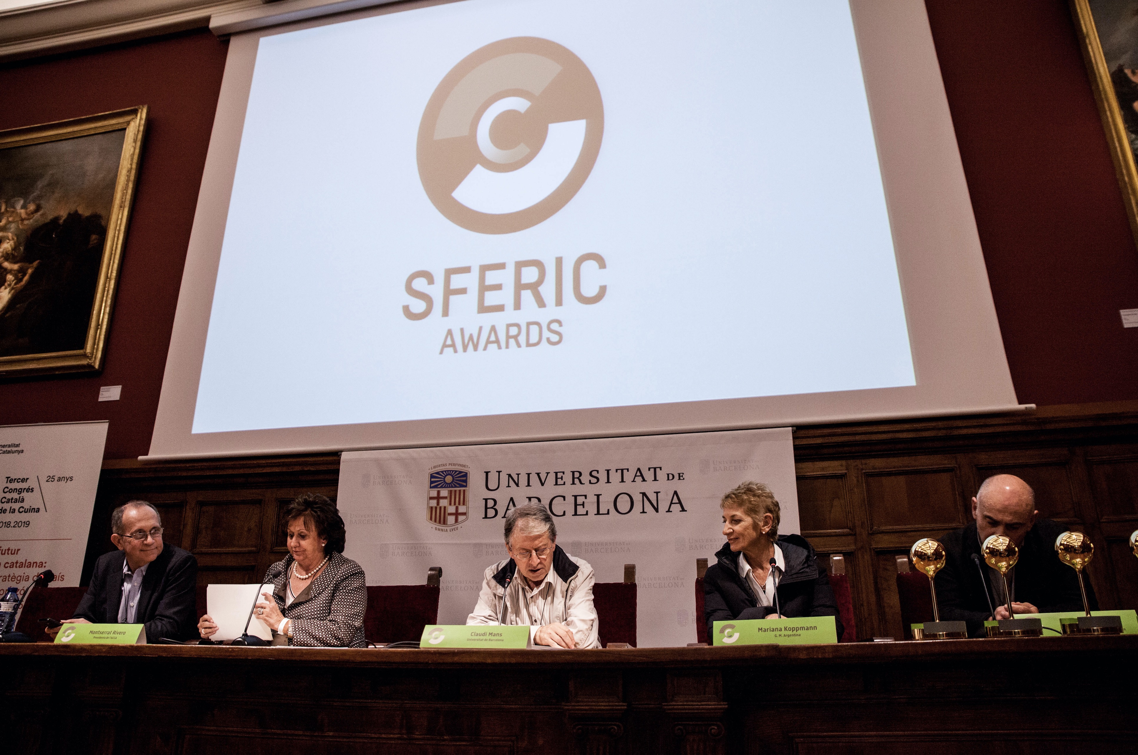 Sferic Awards, al Science & Cooking World Congress (Barcelona 2019)