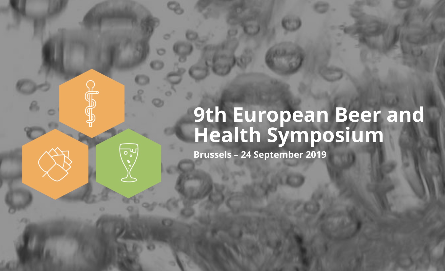9th European Beer and Health Symposium, setembre (Brusel·les)