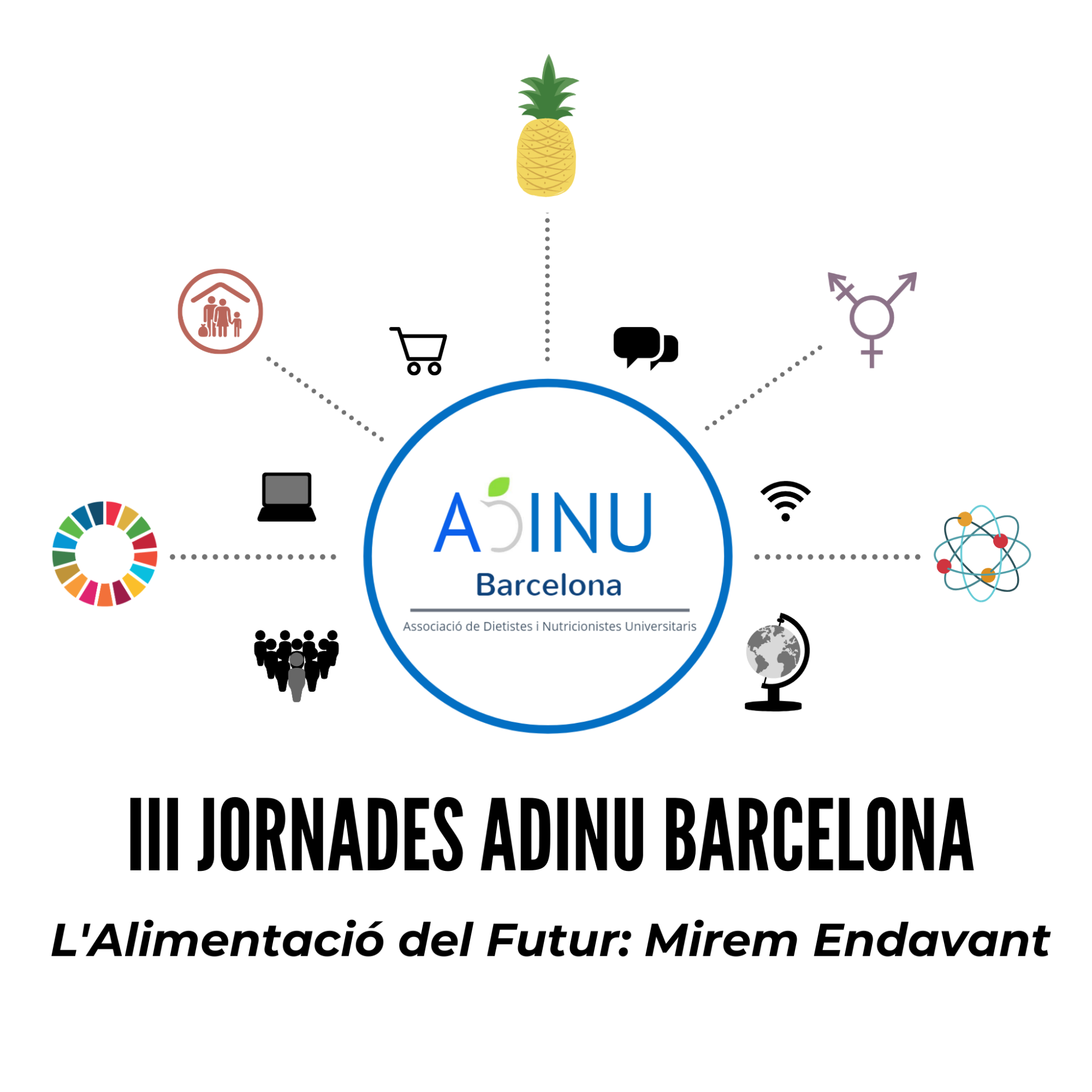 III Jornades ADINU Barcelona “L’Alimentació del Futur: Mirem Endavant”  , 06 de març ( Campus Torribera )