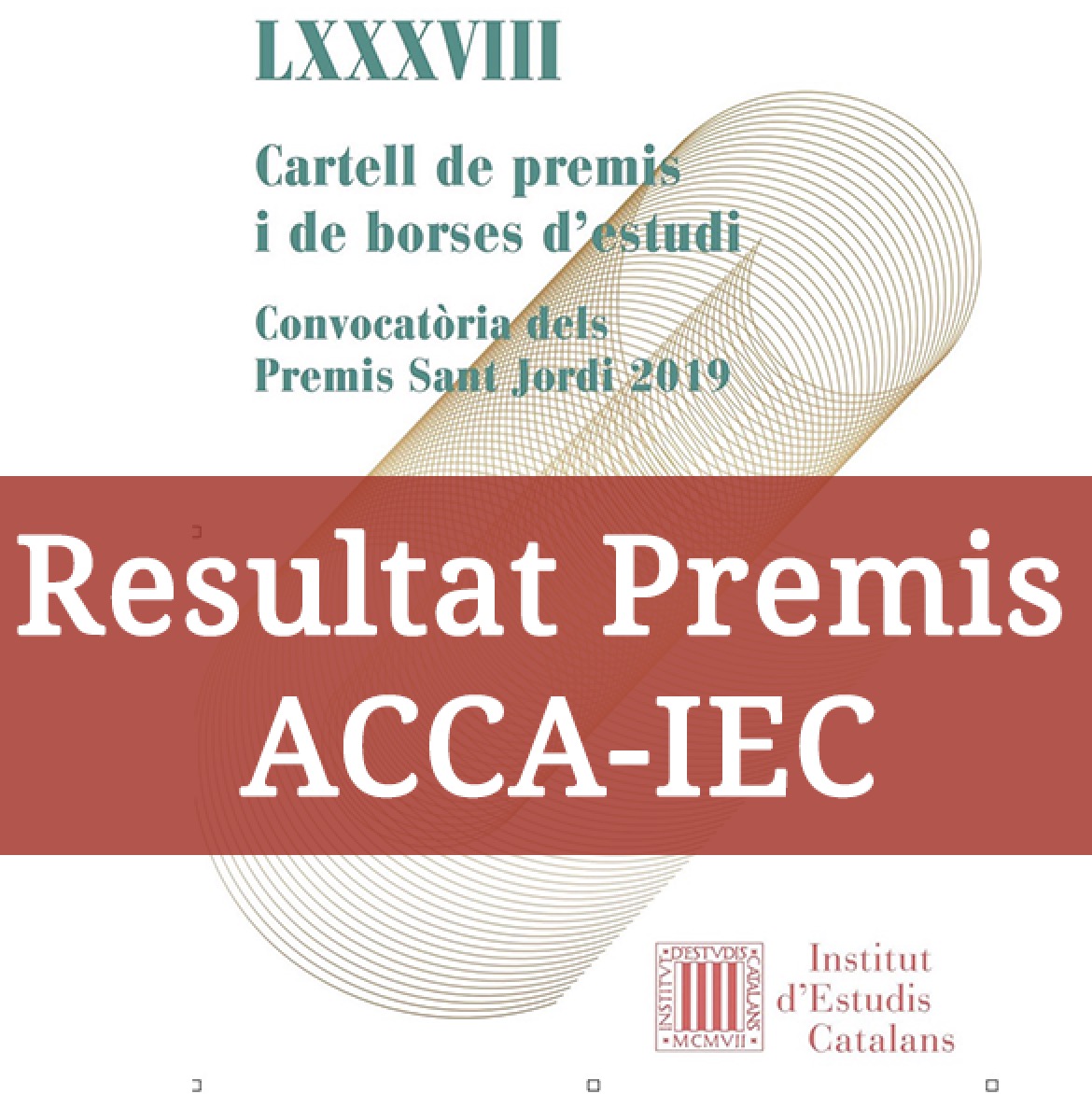 Resultat del Premi M. del Carmen de la Torre Boronat de l’ACCA(per a estudiants)-IEC