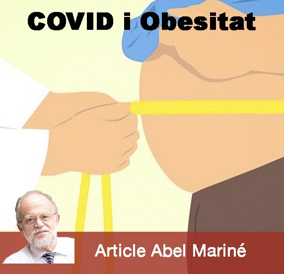 COVID i obesitat, article d’ Abel Mariné