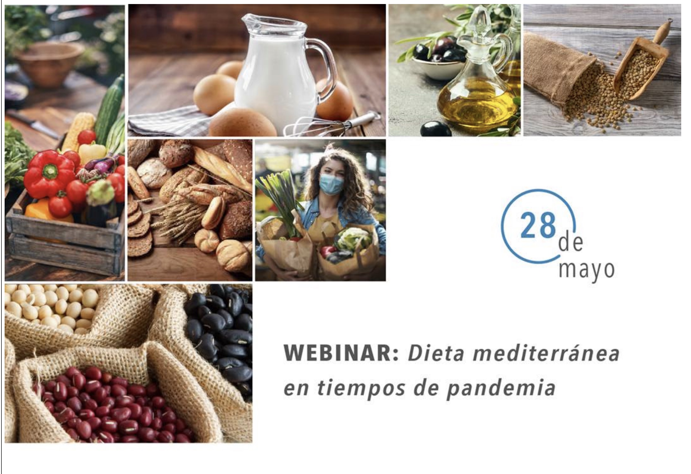 Seminari web: Dieta mediterrània en temps de pandèmia, 28 de maig