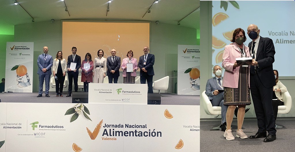 Premi a Montserrat Rivero, presidenta de l’ACCA per la seva trajectòria professional a la Vocalia Nacional d’Alimentació
