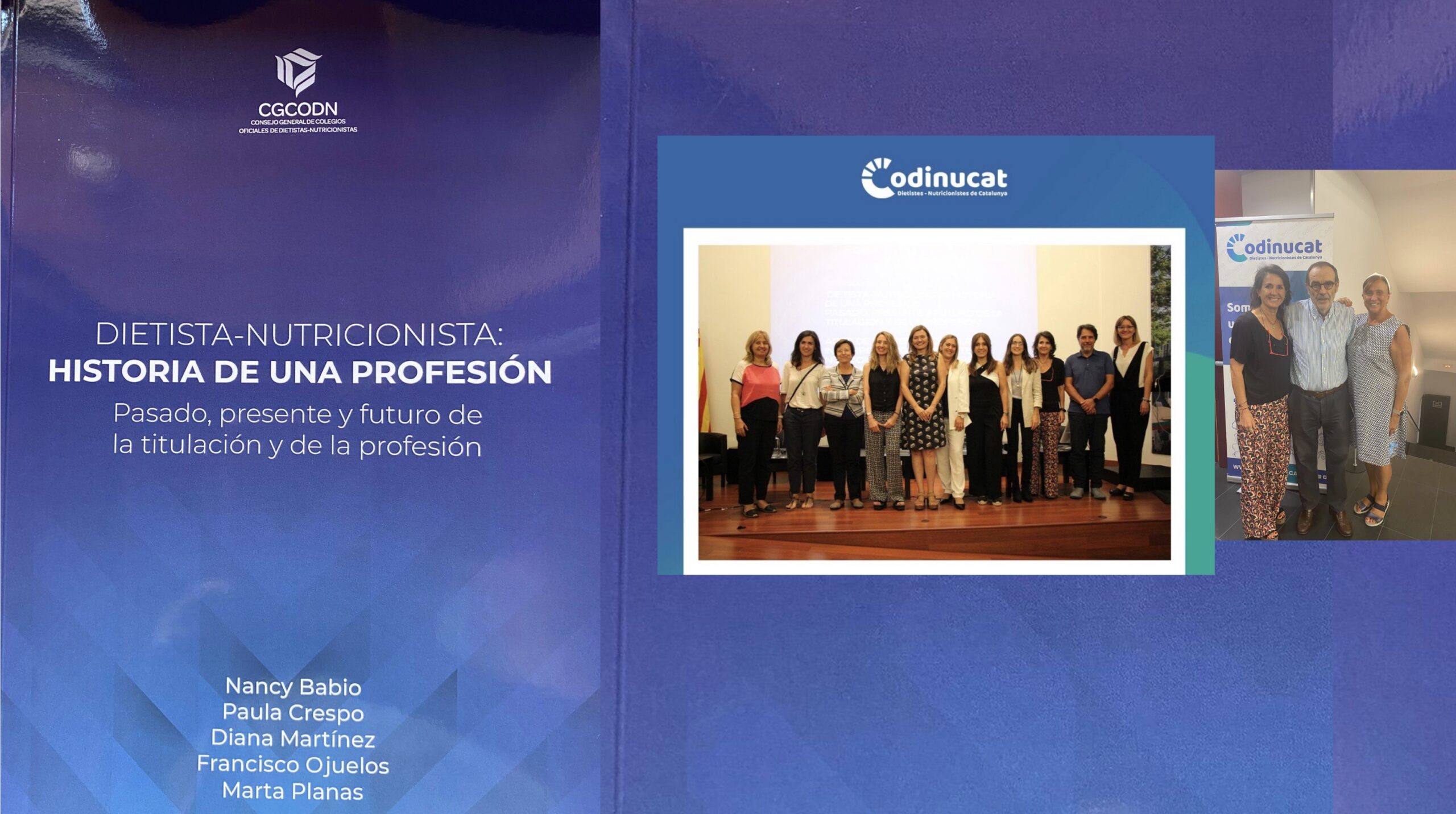 L’ACCA a la presentació del llibre “Dietista-Nutricionista: historia de una profesión” Descàrrega llibre