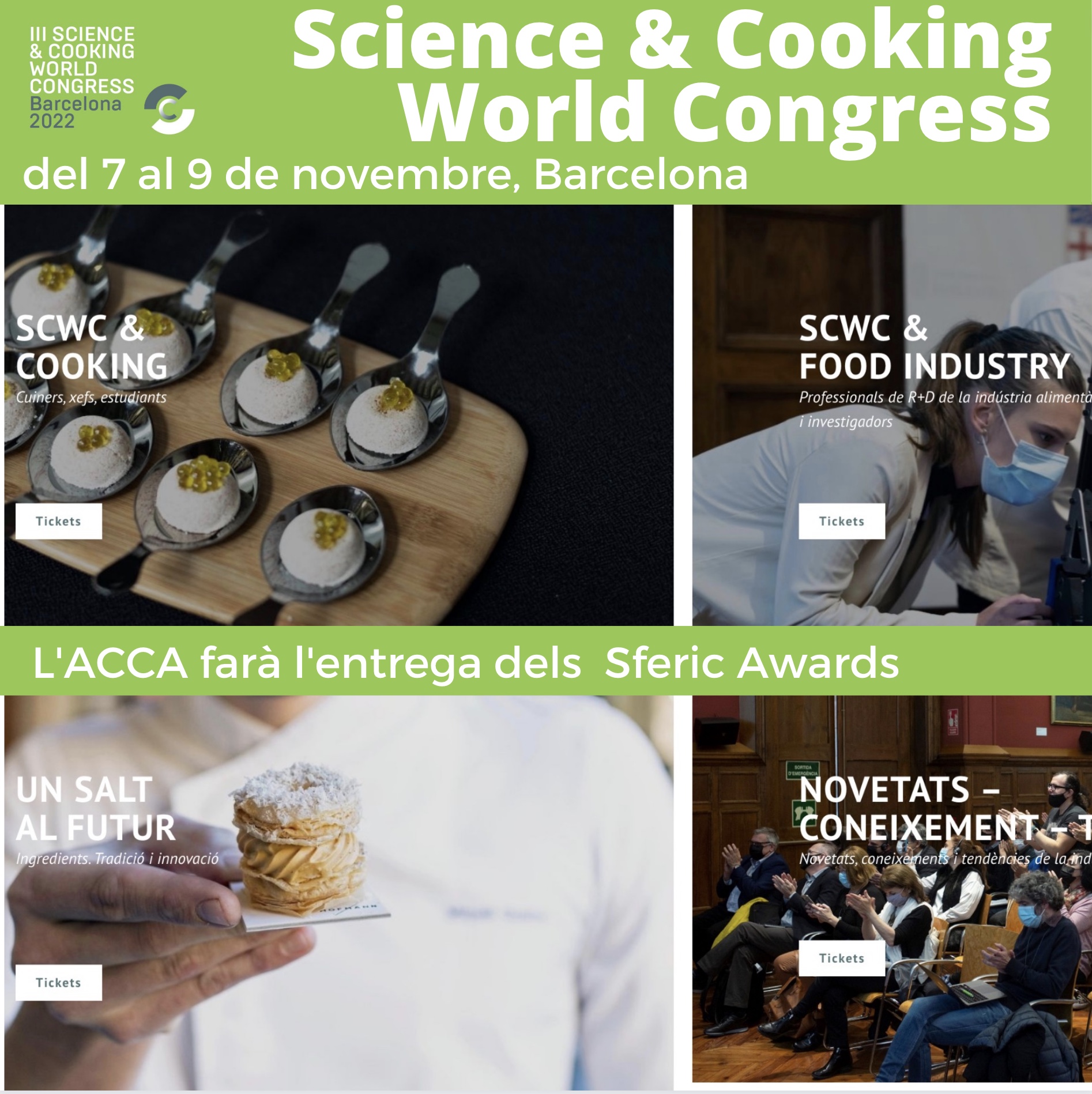 Science and Cooking World Congress 2022