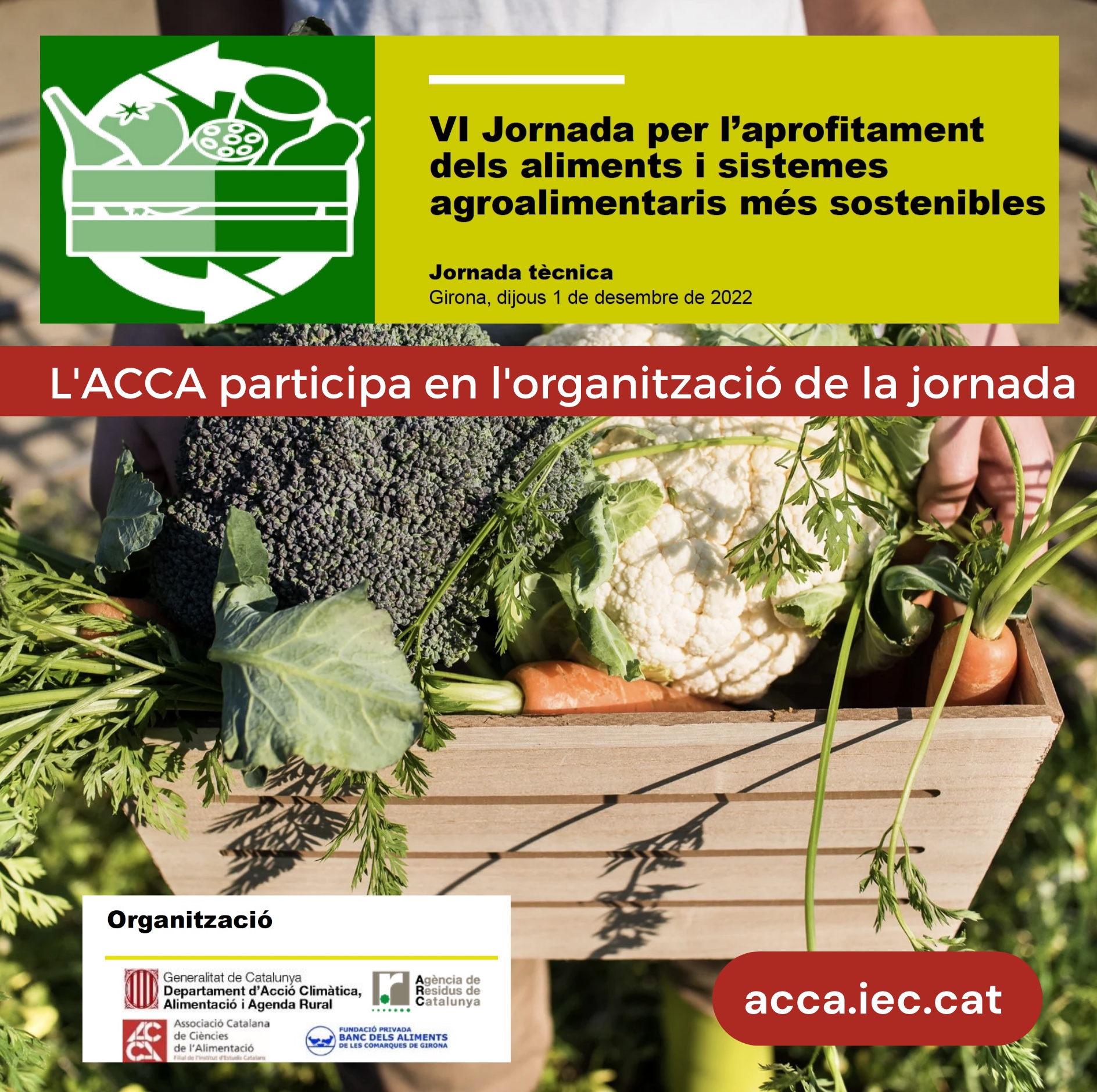 VI Jornada per l’aprofitamentdels aliments i sistemesagroalimentaris més sostenibles