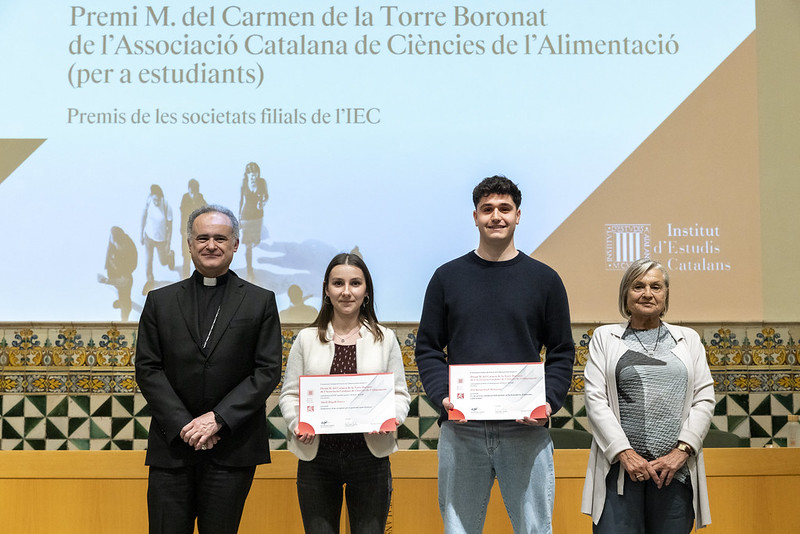 L’alimentació com a motor de recerca: l’ACCA premia dos estudis innovadors en el marc dels premis Sant Jordi 2025 de l’IEC
